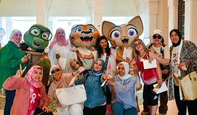 Hilton Salwa Beach Resort Hosts Wellness Day for Cancer Awareness